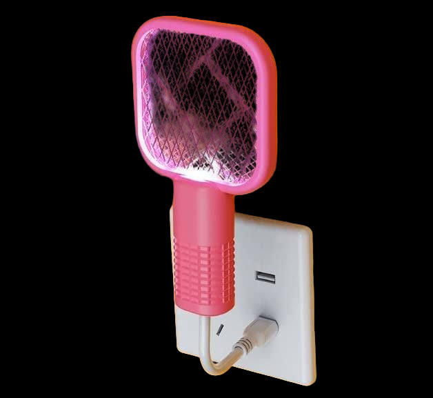 Mini Mosquito Killer Racquet Lamp 2 in 1