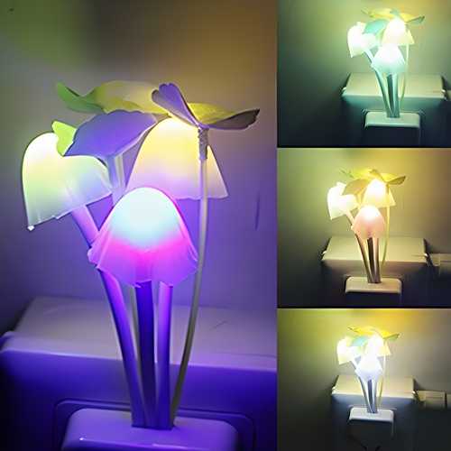 Mushroom Lamp Automatic Sensor Light Best Night Avatar LED Bulbs