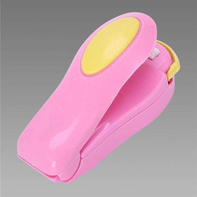 Portable Small Heat Sealer Mini Sealing Machine for Food Storage Vacuum Bag, Chip, Plastic, Snack Bags, Package Home Closer Storage Tool (Multicolour)
