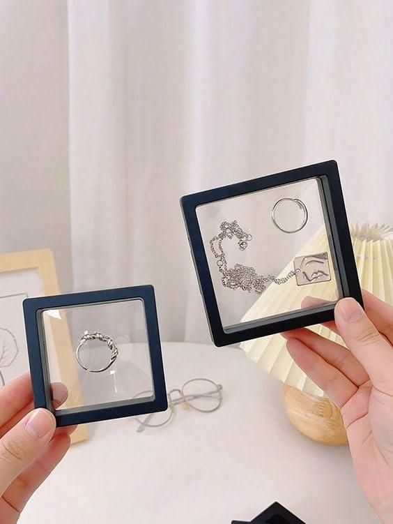 3D floating display Frame Case Jewellery Organizer (2pc)