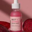 BEET+ vitamin C face serum.