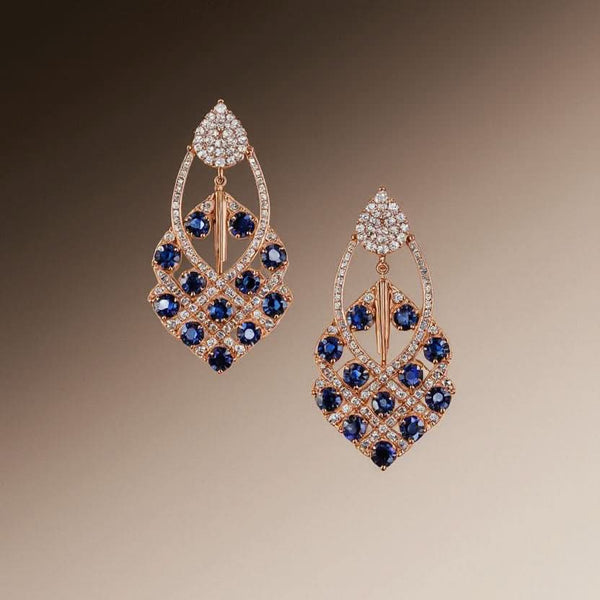 Earrings for woman, high-quality gold coating artificial