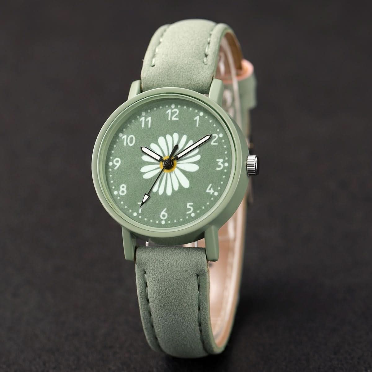 Dark green best colour watch for woman and girl