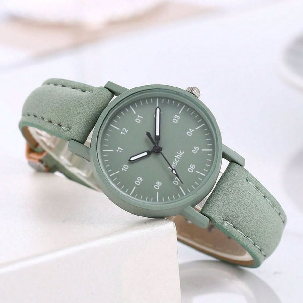 Dark green new premium watch for girl trending