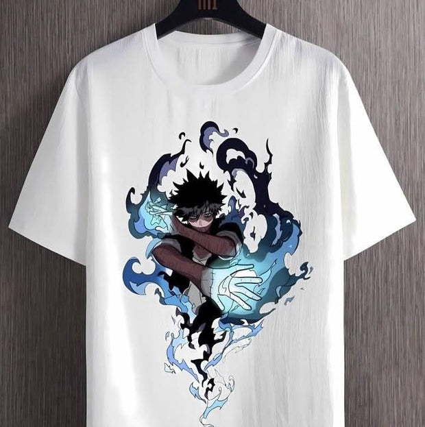 Boys T-shirt Printed Plain Textured