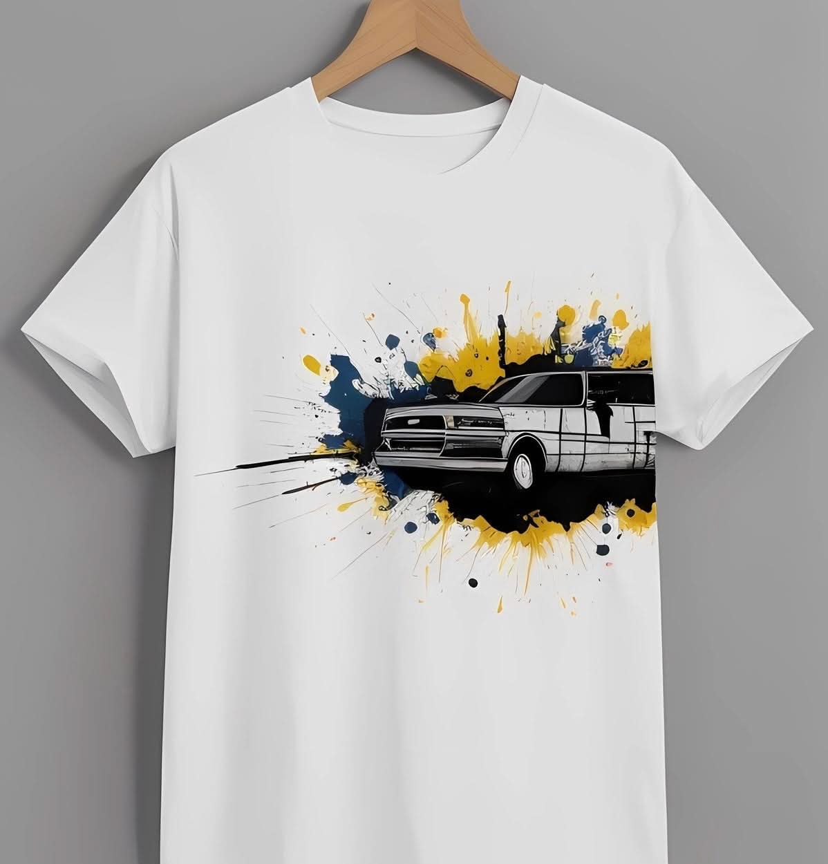 Boys T-shirt Printed Plain Textured