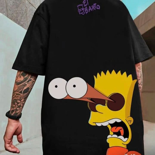 Boys T-shirt Printed Plain Textured