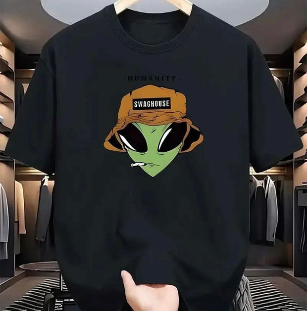 Boys T-shirt Printed Plain Textured