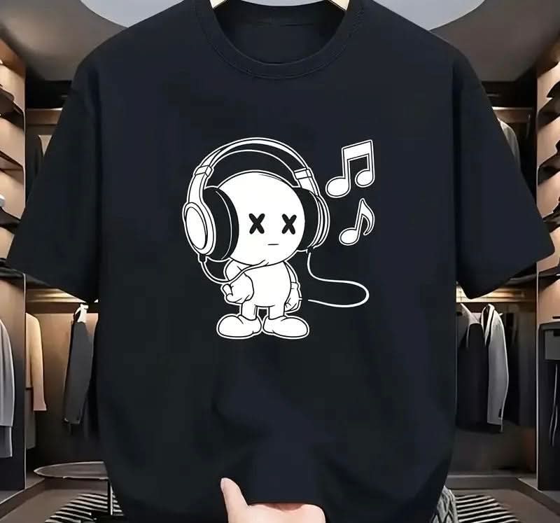 Boys T-shirt Printed Plain Textured