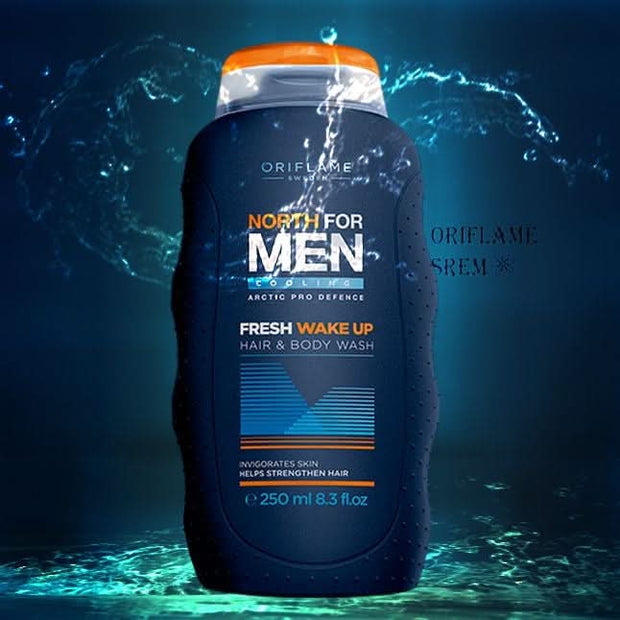 North four hair and body wash shampoo for men