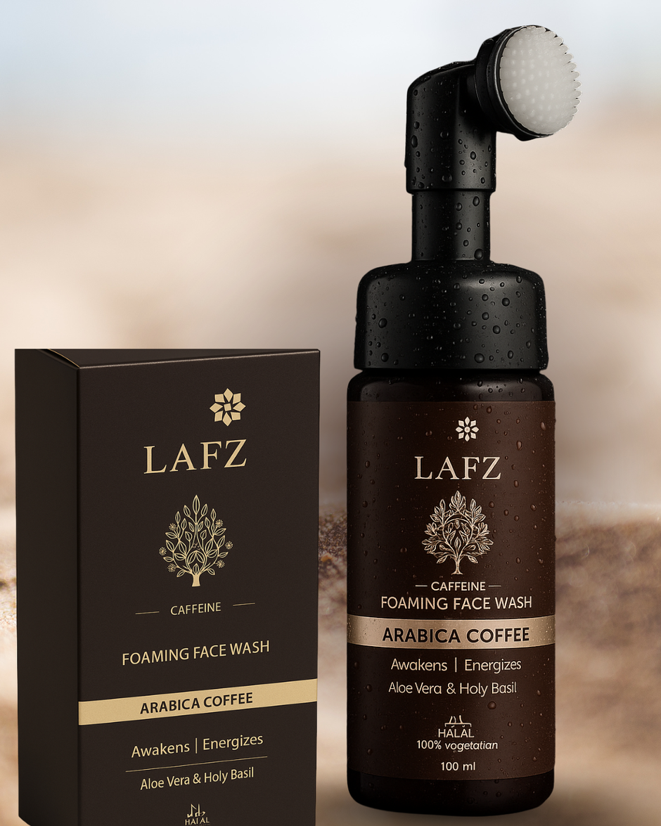 Forming face wash, Arabic coffee verified by Halal