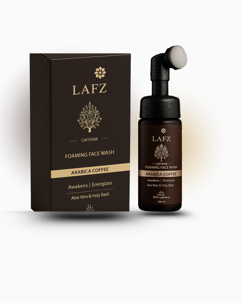 Forming face wash, Arabic coffee verified by Halal